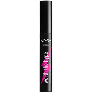 NYX Professional Makeup Mascara Worth The Hype - Volumizzante e Allungante, Nero, 7 ml