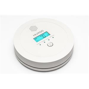 HUXGO® Rilevatore di Monossido di Carbonio HXAC03 | Sensore CO ad Alta Precisione, Display LCD Retroilluminato | Rilevatore Gas e Monossido di Carbonio