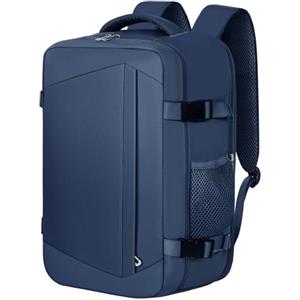 KIRFEIHT Zaino da Viaggio 40x20x25 per Ryanair Bagaglio a Mano Aereo Piccolo - Zaino da Viaggio a Cabina Piccola, Zaini Universali per Uomo e Donna per Scuola Trekking Lavoro (Azul)