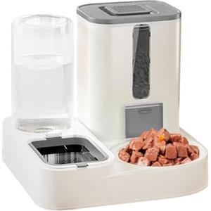 Fruusv Distributore automatico di cibo per gatti | Timer per mangiatoia per gatti, alimentatore automatico per gatti, distributore automatico di cibo per gattini, mangiatoie programmabili per gattini,