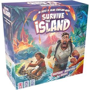 Asmodee Survive The Island, Gioco da Tavolo, 8+ Anni, 2-5 Giocatori, Edizione in Italiano