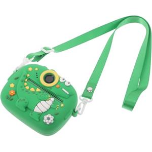 HOMSFOU Fotocamera Digitale per Ragazzo Ragazza con Doppio Obiettivo ad Alta Definizione Macchina Fotografica Giocattolo Resistente Cadute per Ragazzi e Ragazze senza Stampa Istantanea