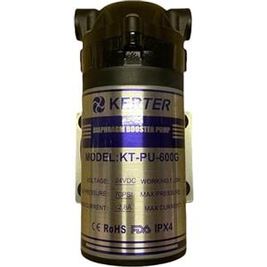 Aqua Lotus Booster Pompa ad Osmosi Inversa Impianto Filtro Acqua 600 GPD