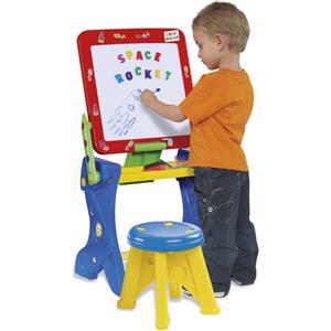 CREA MANIA Lavagna - Banco Scuola 2 In 1