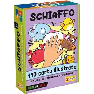 Lisciani Ludoteca Le Carte dei Bambini Schiaffo - Gioco di carte per sviluppare logica e attenzione, 110 carte illustrate di alta qualità