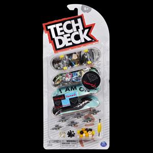 TECH DECK Confezione da 4 mini skate, Assortiti e originali