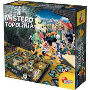 Lisciani - Disney Il Mistero di Topolinia: Gioco da Tavolo con Plancia 3D per 2-7 Giocatori