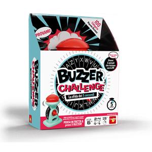 Rocco Giocattoli Buzzer Challenge - Gioco da Tavolo di Parole e Rapidità per 2-4 Giocatori