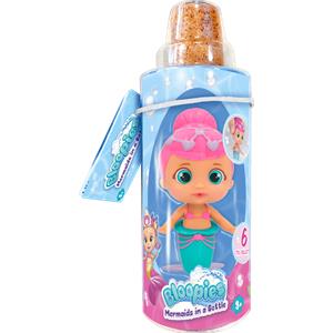 IMC TOYS Bloopies Mermaids in A Bottle - Bambola Sirena Spruzza Acqua, Collezionabile, 6 Modelli Assortiti