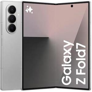 Samsung Galaxy Z Fold7 Smartphone AI pieghevole, 3 anni di Garanzia del produttore, RAM 12GB, 256GB, Display 6,5"/8'', Camera 200MP, Batteria a lunga durata, Silver Shadow [Versione italiana]