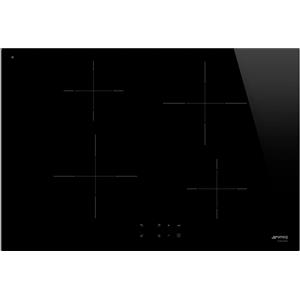 Smeg Piano cottura induzione 4 zone L 75 cm SI2741D SMEG nero