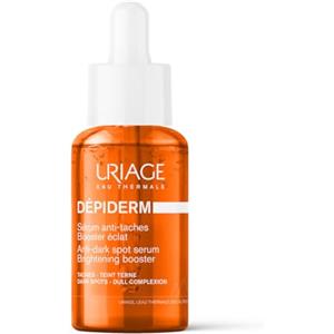 URIAGE DÉPIDERM Siero con vitamina C stabilizzata, soluzione anti-macchie per una pelle luminosa con 20% COMPLESSO DI VITAMINA C e NIACINAMIDE. Non si ossida