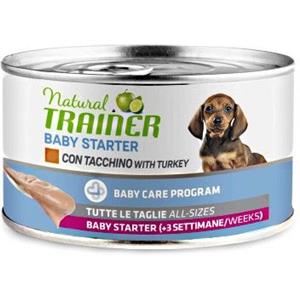 Trainer Natural Baby Starter con Tacchino 140g - Alimento Completo per Cuccioli a Partire da 3 Settimane