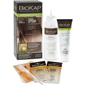 Biokap Nutricolor Crema Schiarente 0.0 - Formulazione Delicata Senza Para-Fenilendiammina per Schiarire i Capelli