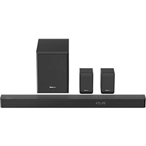HISENSE AX5100G soundbar con 340W, 7 altoparlanti e subwoofer 6.5, Dolby Atmos, DTS Virtual X, Bluetooth 5.0, EZ Play