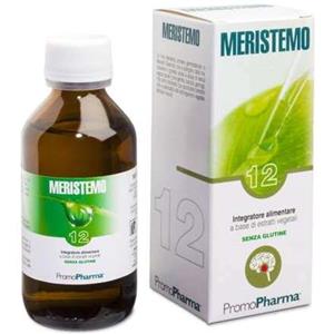 Promopharma Meristemo 12 Integratore Drenante 100ml - Supporto Sistema Endocrino e Funzioni Depurative