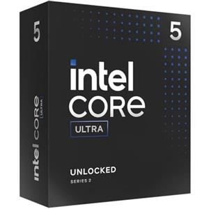 Intel® Core™ Ultra 5 per sistemi processore desktop 225F 10 cores (6 P-cores + 4 E-cores) fino a 4.9 GHz