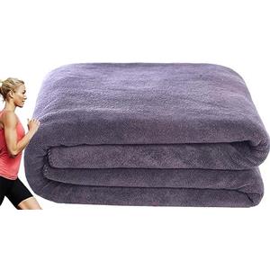 Hoowarm Asciugamani da Bagno Morbido Lusso ,120x180/120x200/150x200/70x140cm Grande Telo Bagno , Asciugamani da Bagno Sauna Elegante, per Famiglia Piscina Palestra ( Color : B , Size : 100x200cm/39x78.7in )