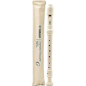YAMAHA Flauto Soprano Descant YRS-23 con Scovolino e Custodia Flauto