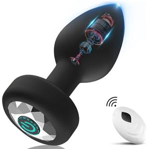 AZTIPULT Plug Anale Plug anale vibratore app telecomando butt plug vibrante masturbatore femminile massaggiatore prostatico da uomo