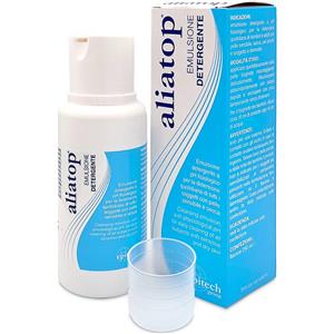 Aliatop Emulsione Detergente 250 ml - Detersione Delicata per Pelle Sensibile con Adelmidrol e Acido Ialuronico