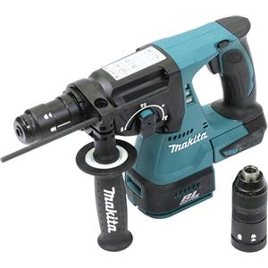 Makita DHR243Z DHR243Z-Martillo ligero 18V SDS-Plus Litio-Ion 24 mm BL (portabrocas) Solo Maquina sin cargador Ni bateria, 1 V, Nero, Large