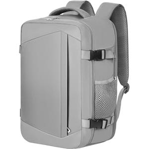 KIRFEIHT Zaino da Viaggio 40x20x25 per Ryanair Bagaglio a Mano Aereo Piccolo - Zaini Universali per Uomo e Donna, Piccola Borsa da Viaggio da Cabina, Zaini da Scuola e da Lavoro （Grigio）