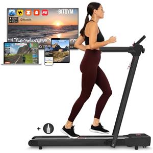 YM Tapis Roulant Elettrico Pieghevole, Tappeto Corsa MAXI 42cm, MARCHIO ITALIANO, 1-12 km/h, APP Kinomap Zwift Bitgym, Salvaspazio, 12 Programmi, NEXT 1000 NEW 2025, Your Move, ASSISTENZA ITA