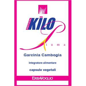 ERBAVOGLIO KILO Piuma Garcinia Cambogia - Integratore alimentare in 60 capsule per il controllo del peso e della fame