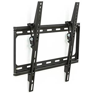 TecTake SUPPORTO STAFFA PARETE MURO INCLINABILE TV LCD TFT LED 32-55" 81-140 cm VESA max 400x400 Alta stabilità fino a 90 kg