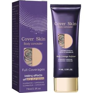 GNAUMORE Trucco per la Copertura del Corpo,Correttore Corpo Leggero,Correttore per il Corpo,Correttore per Tatuaggi,Correttore per Cicatrici,Correttore Professionale per Tatuaggi,Skin Concealer