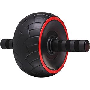 Retoo Rullo addominale nero per uomini e donne, addominali, AB Wheel Roller, attrezzo per addominali per la casa, ideale come istruttore di fitness, addominali, allenamento della forza