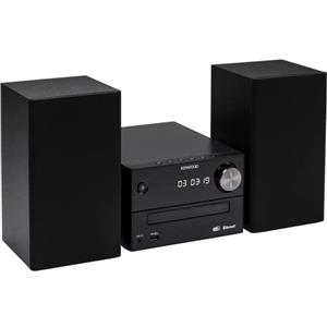 KENWOOD, Sistema HiFi Stereo M-420DAB, con Sintonizzatore DAB+ e FM con RDS, Bluetooth per Audio-Streaming V5.0 (A2DP), Lettore CD e Riproduzione MP3 (Incluse Funzioni Shuffle/Repeat), Black