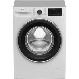 Beko Lavatrice 9 kg A 60 cm 1400 Giri Inverter e Funzione Vapore BWU394B Bianca Efficiente