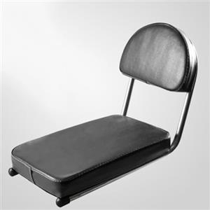 ComfyHarbor Seggiolino per bicicletta con supporto posteriore, realizzato in materiali per un uso duraturo su bici elettriche (nero)