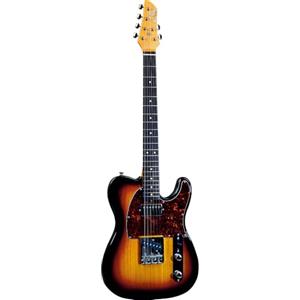 EKO GUITARS - Tero V-NOS Sunburst, Chitarra Elettrica, Serie Original V-NOS, Corpo in Pawlonia, Manico in American Rock Maple, Tastiera 22 Tasti in Resina Eko WPC, Colore Sunburst