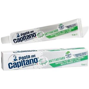 Pasta del Capitano Dentifricio Antitartaro 100 ml - Previene tartaro e placca, con estratti di Salvia e Timo