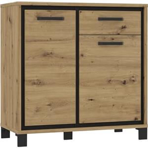 Forte Froschkönig24 Forte Mobile Cassettiera in legno do uzupełnienia, 91,4 x 91,2 x 41,5 cm (L x A x P)