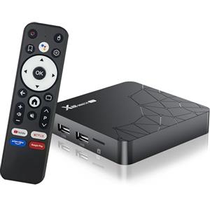 Dulmssxy Android tv box,X14 MINI Android 14.0 2GB RAM 16GB ROM RK3518 Quad-Core 64bit Cortex-A53 Mali 450 MP2 GPU Support 4K 3D 1080P 2.4/5.0GHz WIFI BT5.0 10/100M Ethernet DLNA HDMI 2.0 H.265