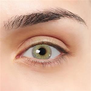 Lentes de Contacto VIP Zircon VIP Lenti a contatto colorate verdi e grigie design super realistico 2 pezzi Annuali + kit con astuccio, pinzette e ventosa in silicone