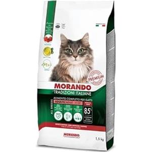 Morando Tradizioni Italiane crocchette gatto con Manzo e Suino 1,5 Kg