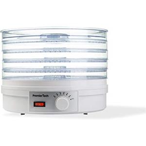 PremierTech Essiccatore 5 ripiani da 35 a 70 gradi 245 watt con ventola Disidratatore PT-DE5