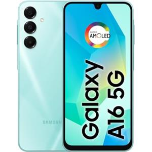 Samsung Galaxy A16 5G, 256 GB + 8 GB di RAM, fotocamera fino a 50 MP, schermo da 6,7 pollici, NFC, IP54, batteria da 5000 mAh, verde chiaro