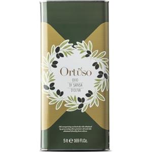 Frantoio Ortuso Olio di Sansa di Oliva Ortuso - Latta da 5 L, Miscela di oli di sansa di oliva