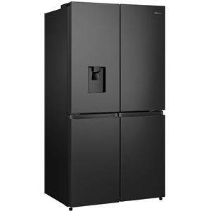 HI SENSE Hisense RQ758N4SWFE Frigorifero Side-by-Side Libera installazione 609L Classe E Nero