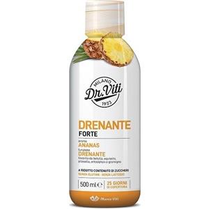 Marco Viti Dr. Viti Drenante Forte Ananas 500ml - Integratore Drenante con Estratti Vegetali e Antiossidanti