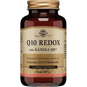 Solgar Q10 Redox, 50 perle softgel - Ubichinolo 100 mg (Coenzima Q10 ridotto)