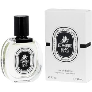Diptyque L'Ombre Dans L'Eau Eau de Toilette 50 ml - Fragranza Floreale per Donna con Note di Rose e Frutta Fresca