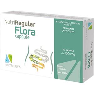 NUTRILEYA Srl NUTRIREGULAR FLORA 20 CAPSULE