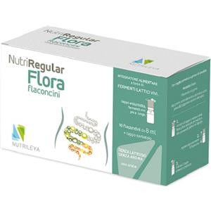 NUTRILEYA Srl NUTRIREGULAR FLORA 10 FLACONCINI 8 ML